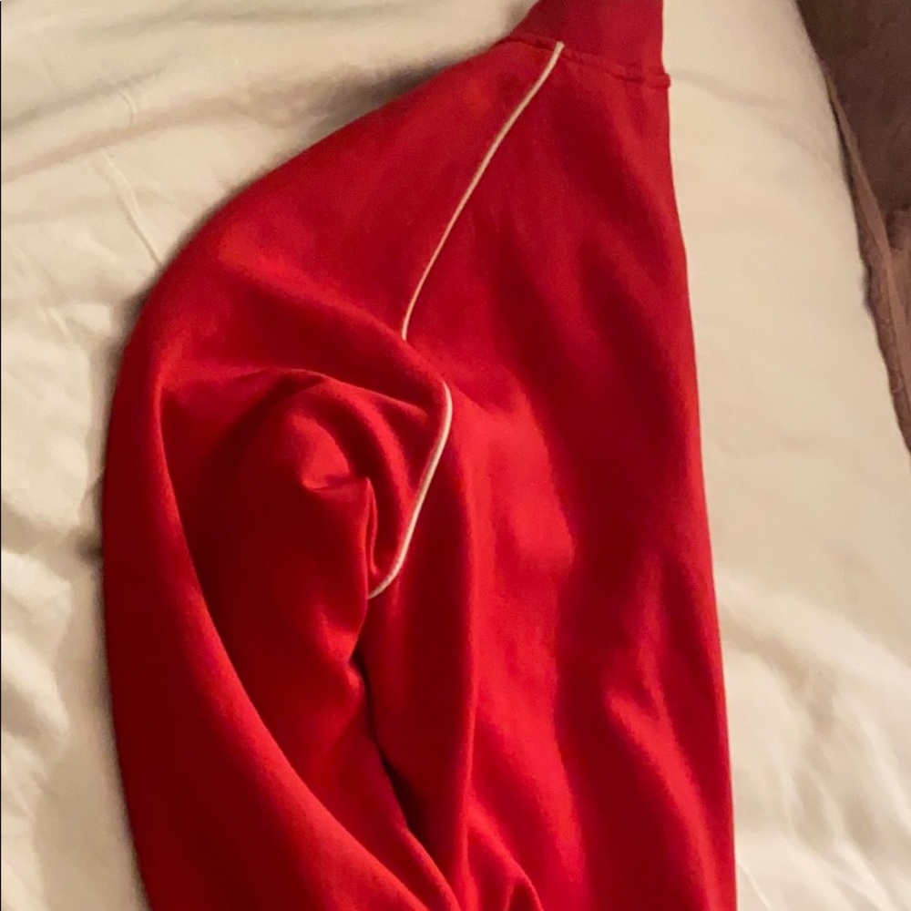 red adidas jacket